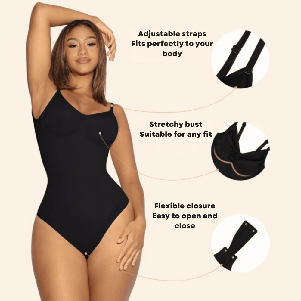 SculptFit™ Shaper - Tanga Bodysuit Sculpting Shapewear