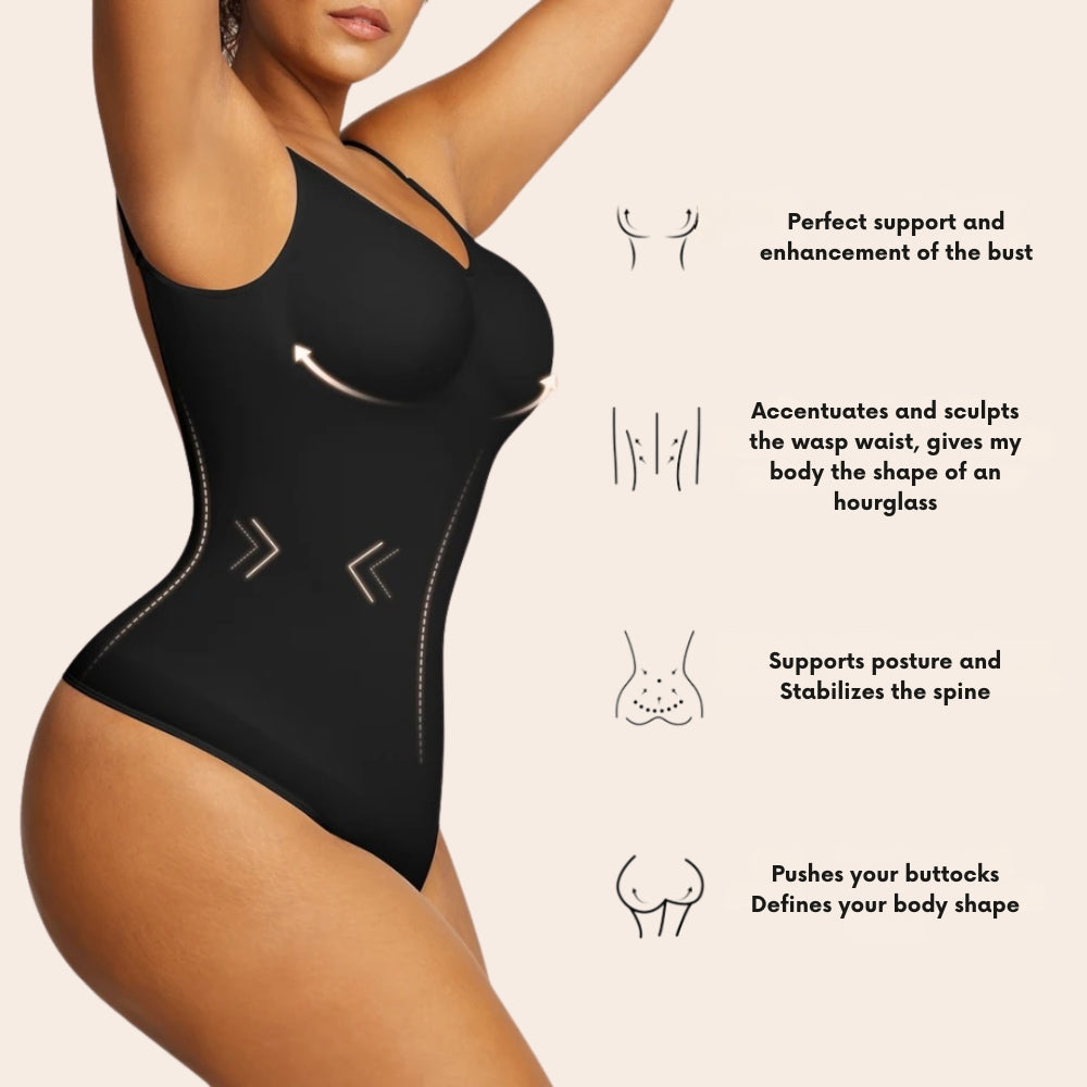 SculptFit™ Shaper - Tanga Bodysuit Sculpting Shapewear